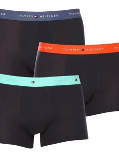 Pánske boxerky Tommy Hilfiger 3-pack Dark Blue Cotton