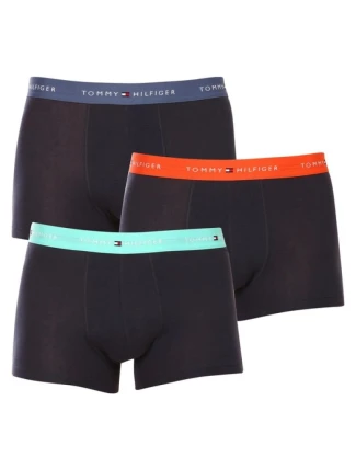 Pánske boxerky Tommy Hilfiger 3-pack Dark Blue Cotton