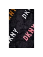 Dámsky župan YI2222688F 006 tm.šedá s potlačou - DKNY Dámsky župan YI2222688F 006 tm.šedá s potlačou - DKNY