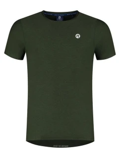 Bežecké tričko Rogelli ESSENTIAL green 2XL
