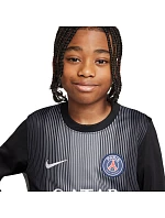 Nike PSG Goalkeeper Stadium Kids Shirt 2025/26 Black HJ5267 010 Nike PSG Goalkeeper Stadium Kids Shirt 2025/26 Black HJ5267 010