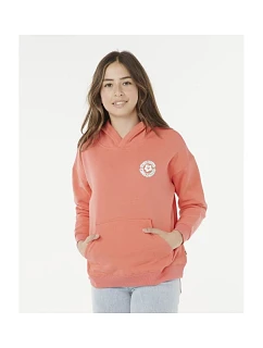 Mikina RIP CURL LUXE SURFŹHOOD-GIRL červená
