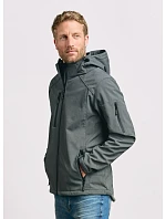 Promodoro 7850 Pánska 3-vrstvová softshellová bunda 40.7850 heather grey Promodoro 7850 Pánska 3-vrstvová softshellová bunda 40.7850 heather grey