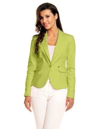 Dámska bunda model 142415 green - Cabba