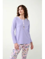 Bavlnené pyžamo Lavender Sweet 21300 - Vamp Bavlnené pyžamo Lavender Sweet 21300 - Vamp