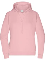 Daiber 8033 Dámska mikina s kapucňou „Lounge“ 02.8033 soft pink Daiber 8033 Dámska mikina s kapucňou „Lounge“ 02.8033 soft pink
