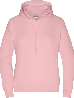 Daiber 8033 Dámska mikina s kapucňou „Lounge“ 02.8033 soft pink
