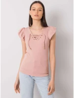 Blúzka DHJ BZ 13301.34P svetlo ružová