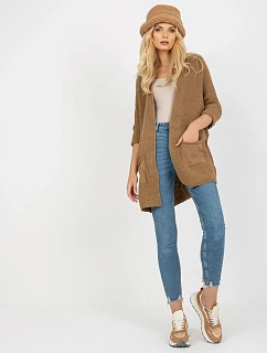 Dámsky sveter 3002.98P tmavohnedý - FPrice