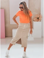 Dámska bavlnená pruhovaná blúzka KISS LOOK, oranžová, FashionStreet RY2840 Dámska bavlnená pruhovaná blúzka KISS LOOK, oranžová, FashionStreet RY2840