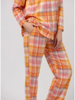 Pyžamo Key LNS 473 B24 Flanelové dlhé/r S-XL otvoriteľné Pyžamo Key LNS 473 B24 Flanelové dlhé/r S-XL otvoriteľné