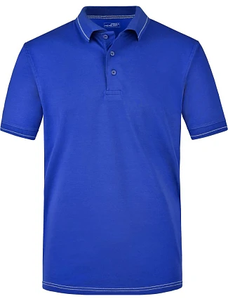 Daiber JN 569 Pánske elastické polo tričko z džerseju 02.0569 royal/white Daiber JN 569 Pánske elastické polo tričko z džerseju 02.0569 royal/white