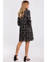 M521 Šaty s nariasenými rukávmi - model 8