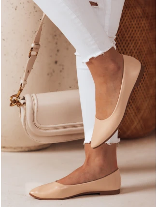 Dámske baleríny ILLARI beige FashionStreet ZY0774 Dámske baleríny ILLARI beige FashionStreet ZY0774