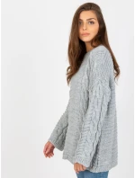 Jumper LC SW 8044.06X sivý