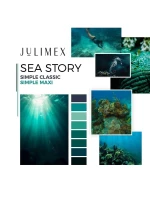 Sea Story Simple Classic nohavičky zelené - Julimex