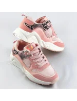 Ružové dámske športové topánky (6348)