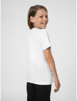 Chlapčenské bavlnené tričko 4F
