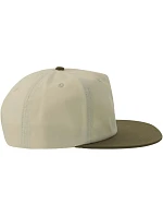Atlantis Headwear Cruz 5-panelová bejzbalová čiapka 33.0241 off white/olive Atlantis Headwear Cruz 5-panelová bejzbalová čiapka 33.0241 off white/olive