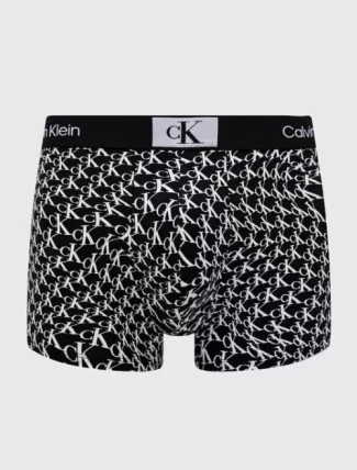 Pánske boxerky NB3403A ACR čierna/biela - Calvin Klein Pánske boxerky NB3403A ACR čierna/biela - Calvin Klein