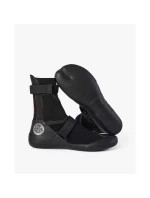 RIP CURL Fbomb 7Mm Round Toe neoprénové topánky čierne RIP CURL Fbomb 7Mm Round Toe neoprénové topánky čierne