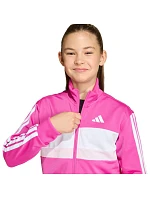 Detské tepláky adidas Seasonal Essentials Tiberio 3-Stripes Tricot pink KS5519