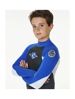 Neoprénový oblek na surfovanie RIP CURL Kids Omega 4/3 Gb, modro-modrý