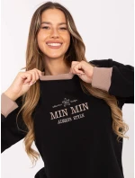 Blúzka RV BZ A875.56 čierna Blúzka RV BZ A875.56 čierna