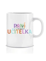 Personalizovaný klasický biely keramický hrnček s objemom 300 ml pre pani učiteľku/pána učiteľa Personalizovaný klasický biely keramický hrnček s objemom 300 ml pre pani učiteľku/pána učiteľa
