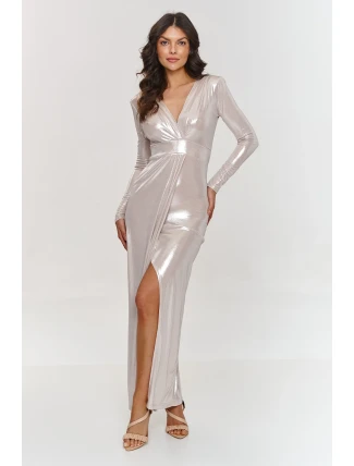 Dlhé šaty model 209575 Makadamia