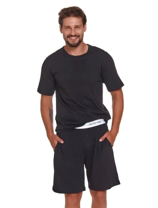 Pánske pyžamo 4332 čierne - Doctornap