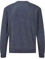 Fruit of the Loom Classic Raglan Sweat – raglánová mikina 16.2216, vintage melírovaná, tmavomodrá Fruit of the Loom Classic Raglan Sweat – raglánová mikina 16.2216, vintage melírovaná, tmavomodrá