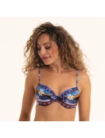 Štýl Eleonore Vrchný diel plaviek 8719-1 multi colour - RosaFaia
