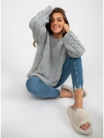 Jumper LC SW 8044.06X sivý