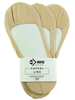 Dámske baleríny 330-001C 3pack - Moraj