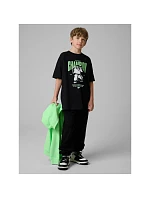 Chlapčenské voľné tričko s potlačou 4F 4FJRSS26TTSHM3831-20S Chlapčenské voľné tričko s potlačou 4F 4FJRSS26TTSHM3831-20S