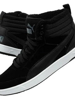 Puma – pánske topánky Rebound Street, čierne, nad členkom, zateplené