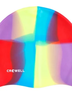 Silikónová plavecká čiapka Crowell Multi-Flame-10