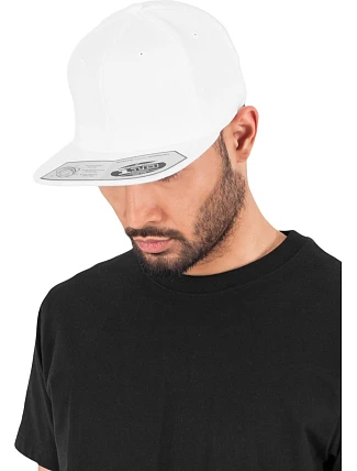 Flexfit 110 6-panelová čiapka s klobúkom „Fitted Snapback“ 55.0110 biela Flexfit 110 6-panelová čiapka s klobúkom „Fitted Snapback“ 55.0110 biela