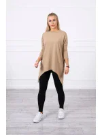 Mikina s potlačou kolesa camel