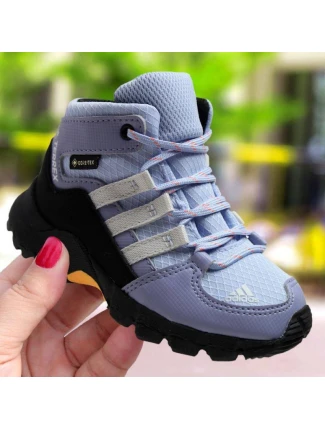 Detská športová obuv adidas Terrex Mid GTX tenisky purple (FZ6053)