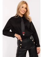 Košeľa s dlhým rukávom model 204364 Taliansko Moda