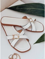 BELICCA dámske žabky biele FashionStreet ZY0998