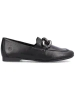 Remonte W RKR645 čierna kožená pohodlná poltopánka na retiazke Remonte W RKR645 čierna kožená pohodlná poltopánka na retiazke