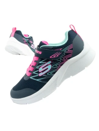 Detská športová obuv Skechers Microspec pre dievčatá ľahká