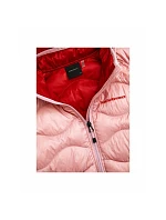 Detská péřová bunda PEAK PERFORMANCE Jr Helium Down Hood Jacket, ružová farba Detská péřová bunda PEAK PERFORMANCE Jr Helium Down Hood Jacket, ružová farba