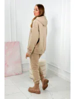 Izolovaná súprava s výšivkou Los Angeles svetlo béžová Izolovaná súprava s výšivkou Los Angeles svetlo béžová