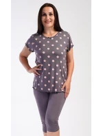 Dámske capri pyžamo Polka dot Dámske capri pyžamo Polka dot
