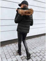 Dámska prešívaná zimná bunda VERSES black FashionStreet TY4040
