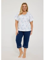 Cornette 876/346 Gianna pyžamo kr/r 3XL-5XL